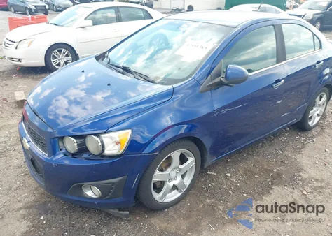 2014 Chevrolet Sonic Ltz Auto из США, поврежденный, VIN 1G1JE5SB2E4229998